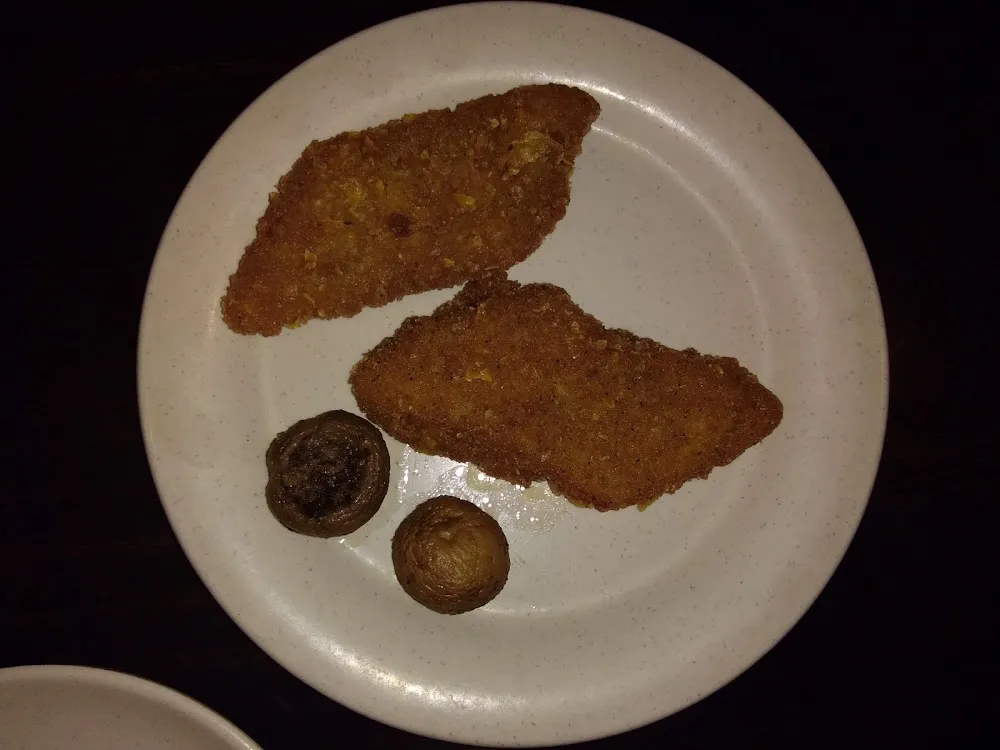 Fried Fish Mushrooms
